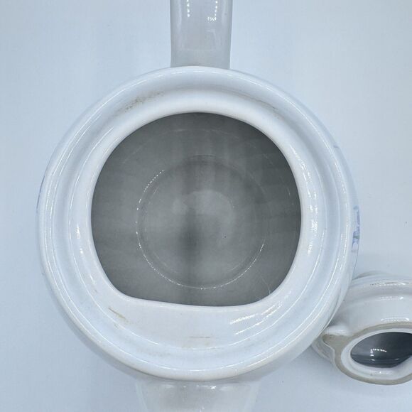 Corelle Coordinates Stoneware Shadow Iris Teapot - Picture 6 of 8